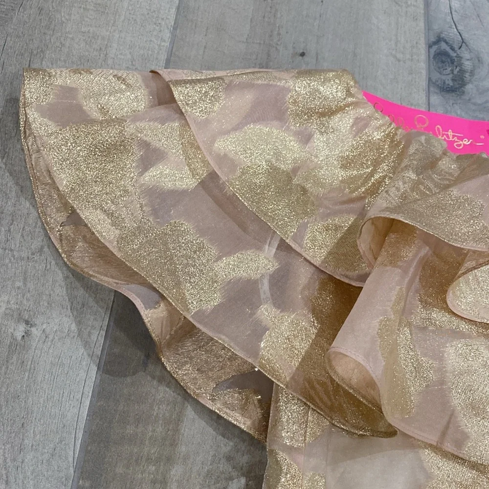 NWT Lilly Pulitzer Trixie One Shoulder Top - Picture 7 of 9